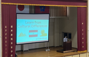 英語スピーチコンテストの様子